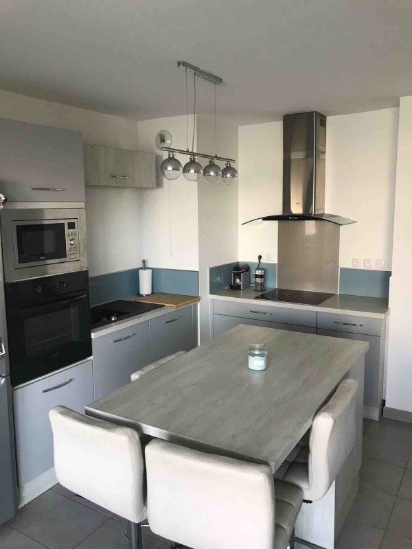 Cuisine ouverte appartement Septemes-les-vallons