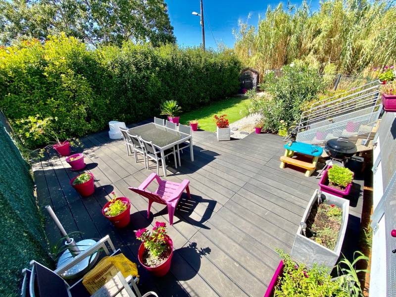 terrasse + jardin
