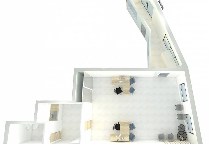 Bureau de 60 m² en open space à Septèmes-les-Vallons